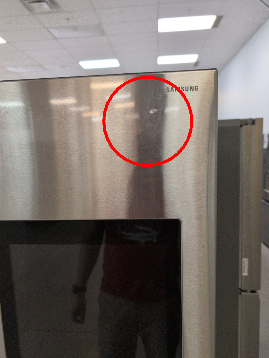 RF32CG5900SR - REFRIGERATORS - Samsung - French 3-Door - Stainless Steel - Open Box