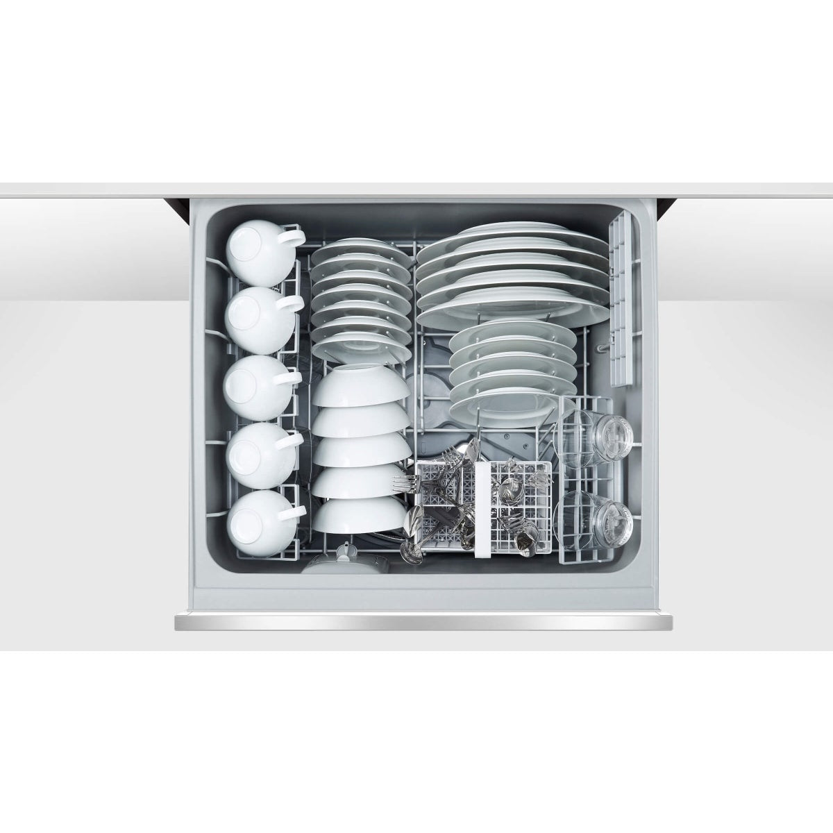 DD24SCTX9-N - LAVE-VAISSELLES - Fisher & Paykel - Commandes frontales Tiroir simple - Acier inoxydable - Boîte Ouverte