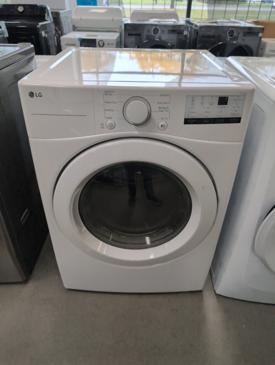 DLE3400W - DRYERS - LG - Electric - White - Open Box - BonPrix Électroménagers
