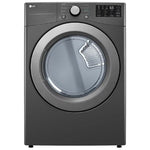 DLE3470M - DRYERS - LG - Electric - Black - Open Box - BonPrix Électroménagers