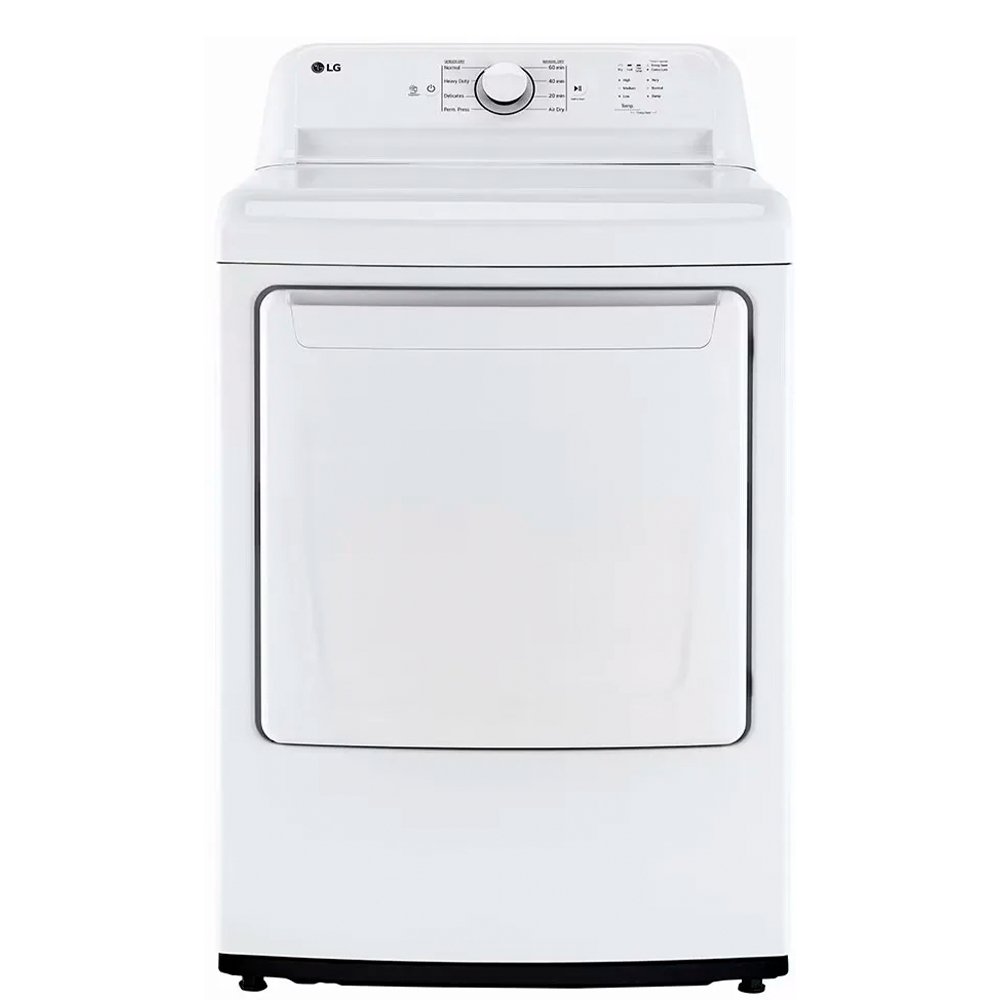 DLE6100W - DRYERS - LG - Electric - White - Open Box - BonPrix Électroménagers