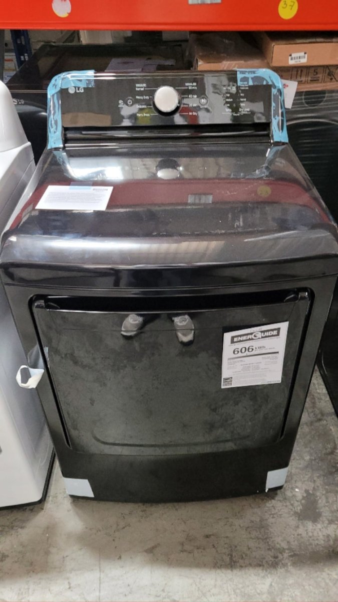 DLE6100X - DRYERS - LG - Electric - Black Stainless - Open Box - BonPrix Électroménagers