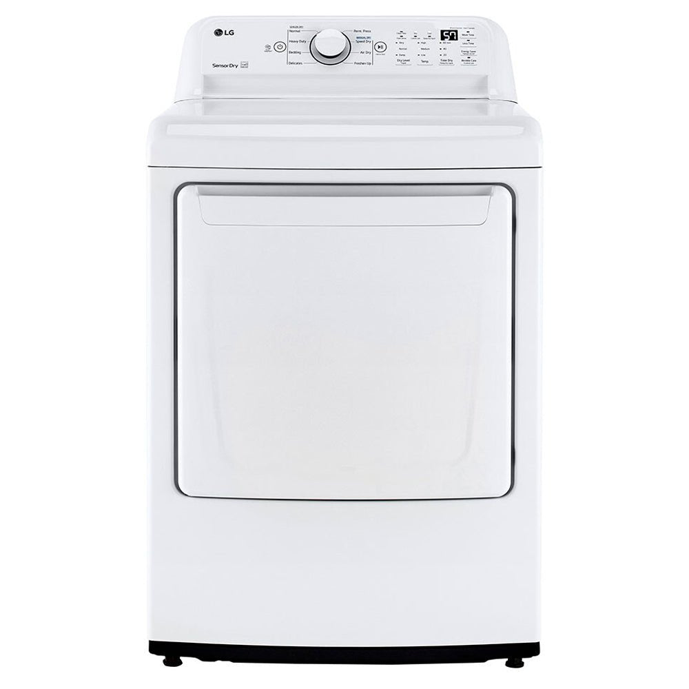 DLE7000W - DRYERS - LG - Electric - White - Open Box - BonPrix Électroménagers