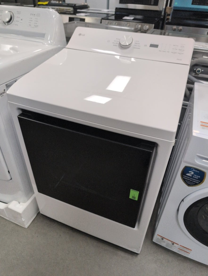 DLE8200W - DRYERS - LG - Electric - White - Open Box - BonPrix Électroménagers