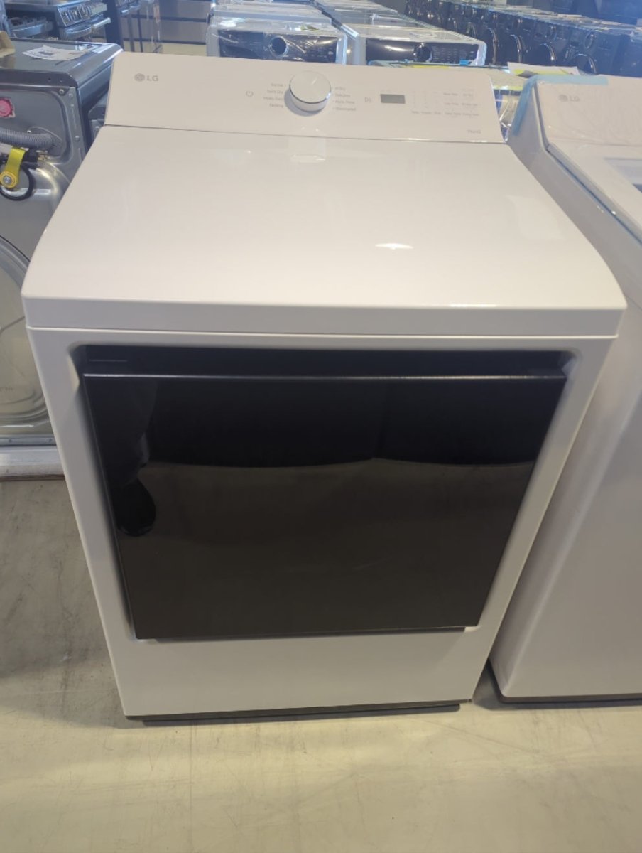 DLE8200W - DRYERS - LG - Electric - White - Open Box - BonPrix Électroménagers