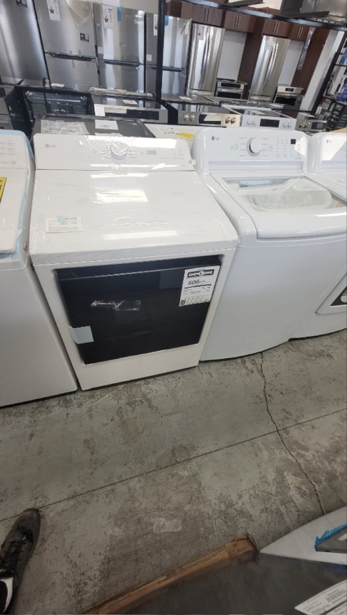 DLE8200W - DRYERS - LG - Electric - White - Open Box - BonPrix Électroménagers
