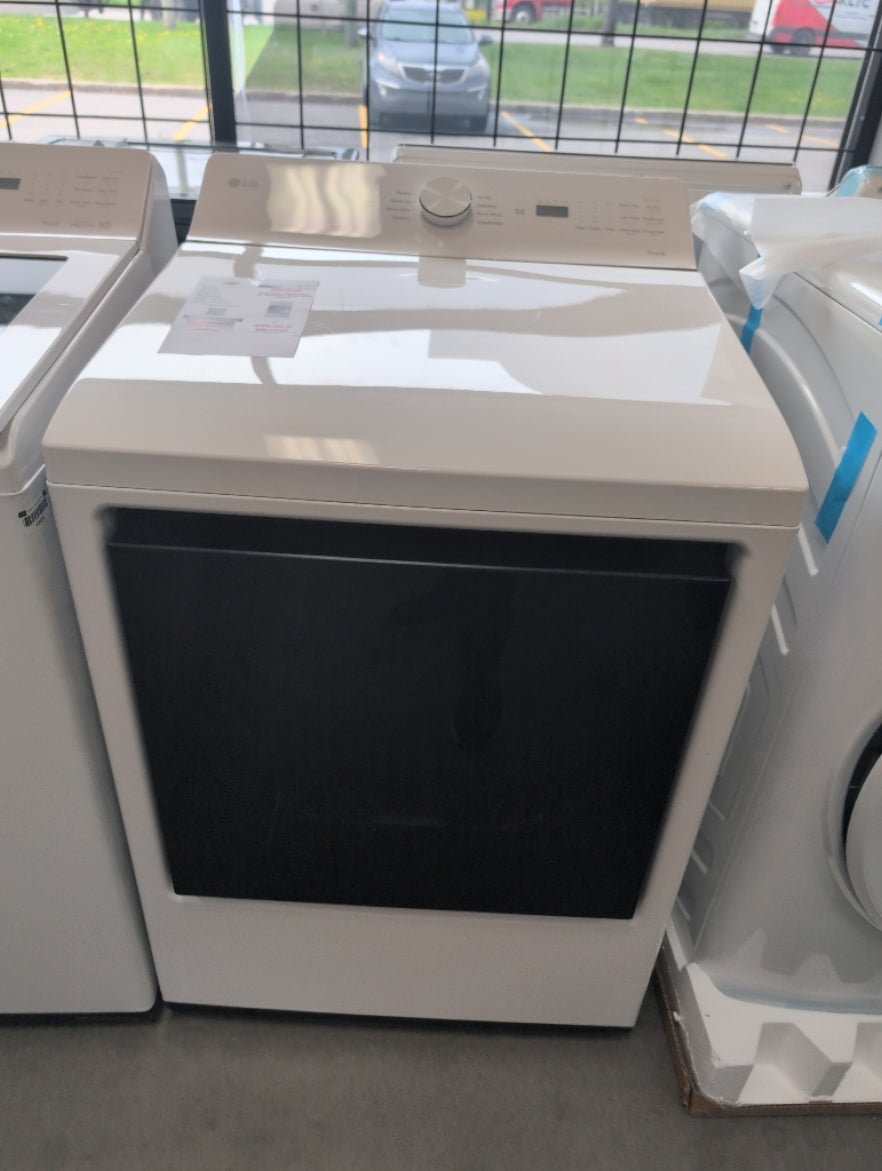 DLE8200W - DRYERS - LG - Electric - White - Open Box - BonPrix Électroménagers