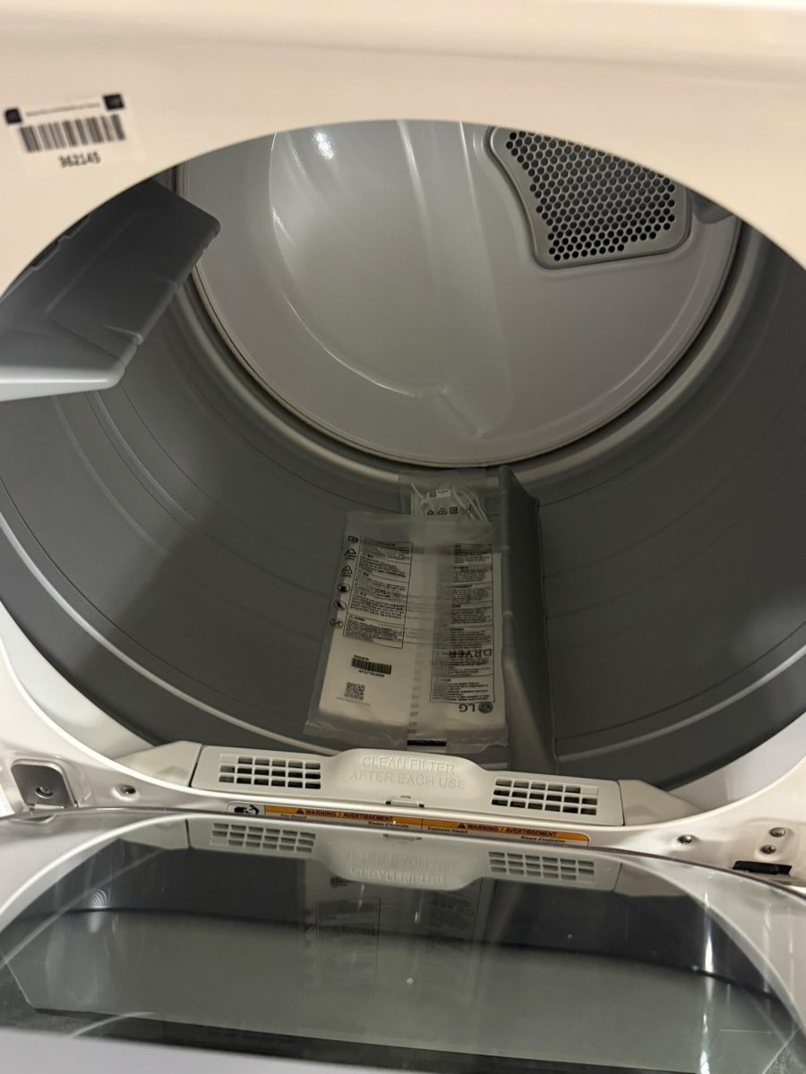 DLE8400WE - DRYERS - LG - Electric - White - Open Box - BonPrix Électroménagers