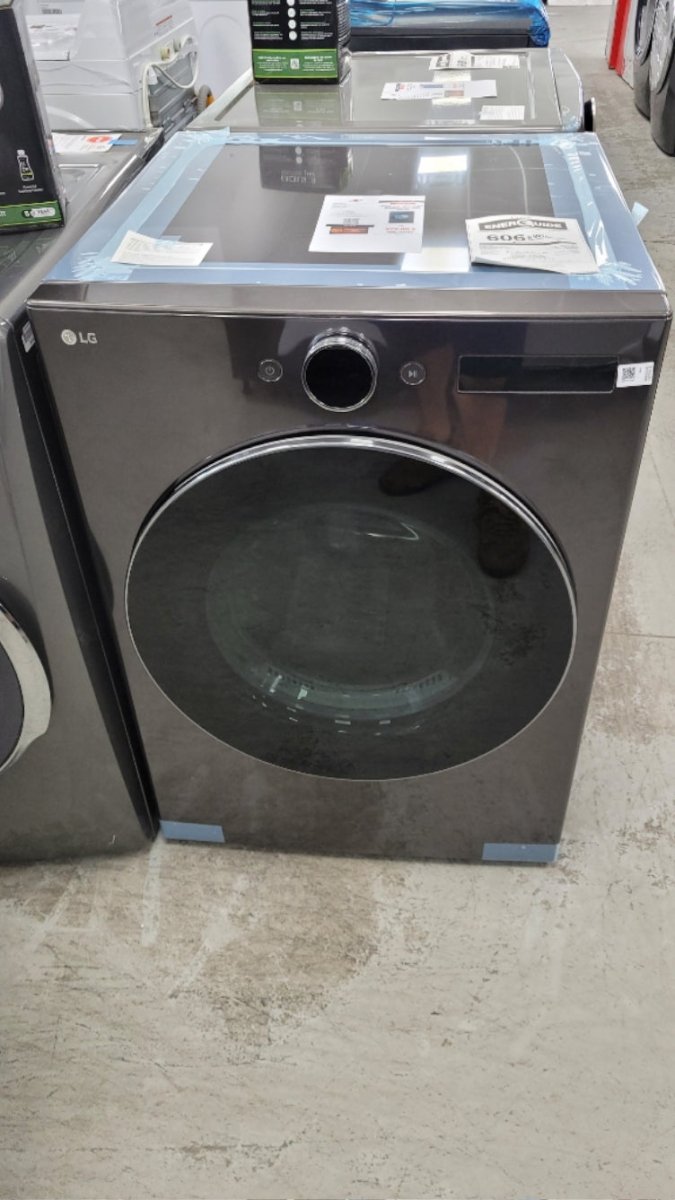DLEX6700B - DRYERS - LG - Electric - Black Stainless - Open Box - BonPrix Électroménagers