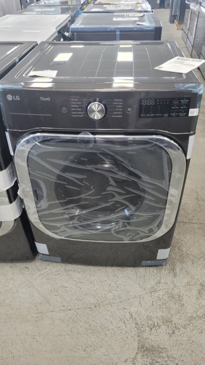 DLEX8900B - DRYERS - LG - Electric - Black Stainless - Open Box - BonPrix Électroménagers