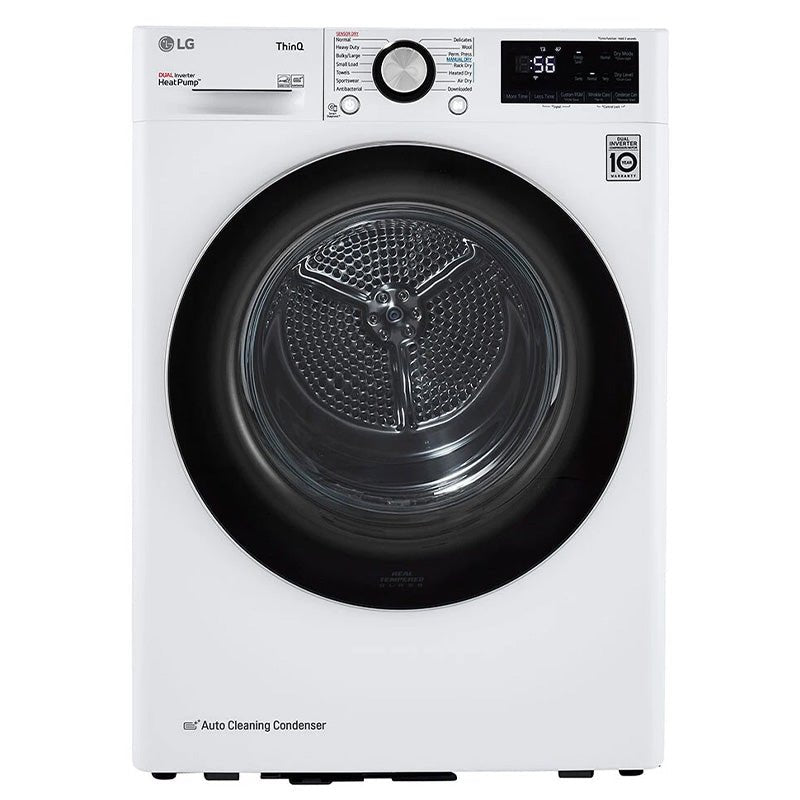 DLHC1455W - DRYERS - LG - Electric - White - Open Box - BonPrix Électroménagers