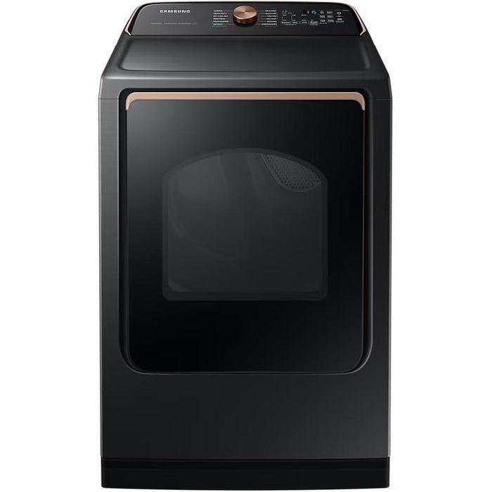 DVE54CG7550V - DRYERS - Samsung - Electric - Black Stainless - Open Box - BonPrix Électroménagers