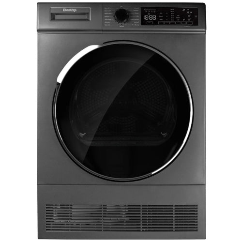 DWM022D1DSDB - WASHERS - Danby - Front Loading - Silver - Open Box - BonPrix Électroménagers