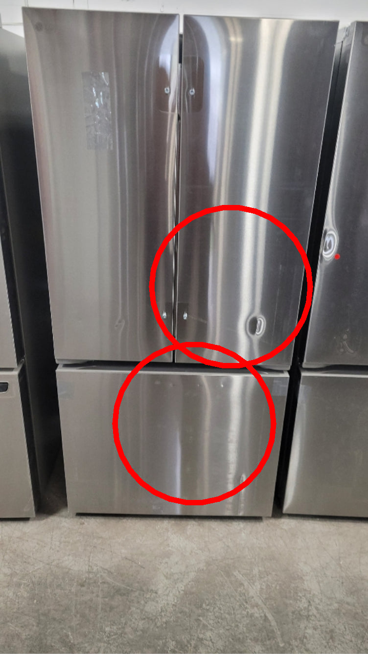 LF21G6201S - REFRIGERATORS - LG - French 3-Door - Stainless Steel - Open Box - BonPrix Électroménagers