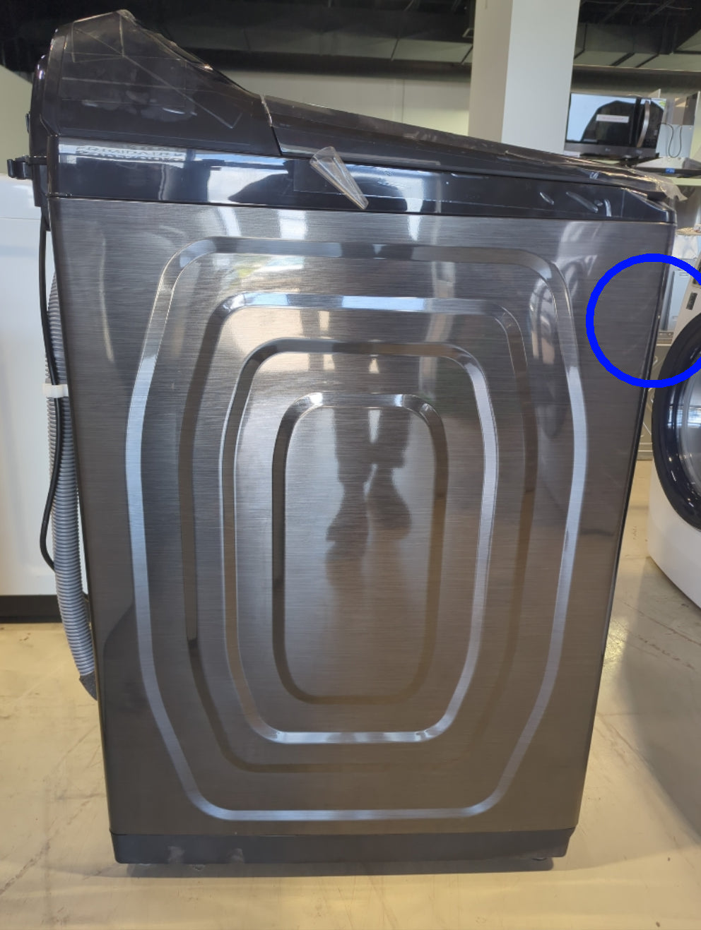 WA52DG5500AV - WASHERS - Samsung - Top Loading - Black - Open Box