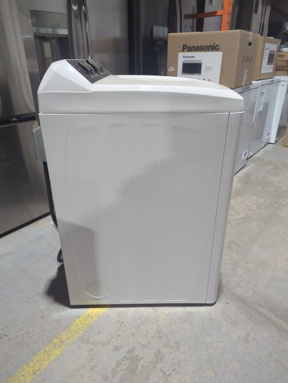 MLE47C3AWW - DRYERS - Midea - Electric - White - Open Box - BonPrix Électroménagers