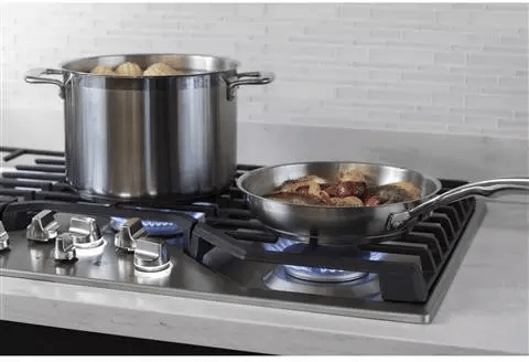 PGP9036SLSS - COOKTOPS - GE Profile - Gas - Stainless Steel - Open Box - Cooktops - BonPrix Électroménagers