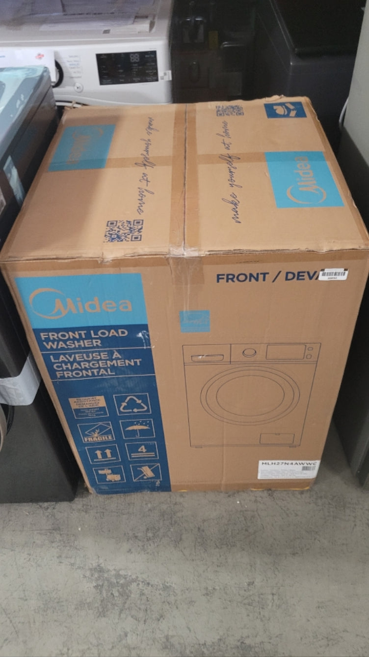 MLH27N4AWWC - WASHERS - Midea - Front Loading - White - Open Box