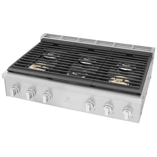 ECCG3672AS - COOKTOPS - Electrolux - Gas - Stainless Steel - New - BonPrix Électroménagers