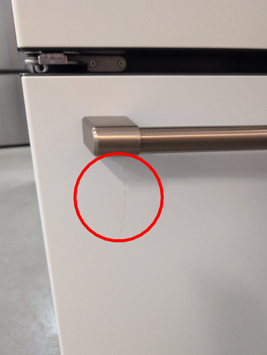 CWE19SP4NW2 - REFRIGERATORS - Café - French 3-Door - White - Open Box