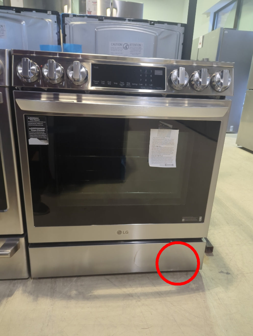 LSIL6336F - RANGES - LG - Electric - Stainless Steel - Open Box - BonPrix Électroménagers