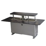 Elevato Smart Bar Table, Midnight Marble, 5.3 cu.ft fridge and freezer with Bluetooth control - BonPrix Électroménagers