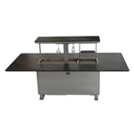 Elevato Smart Bar Table, Midnight Marble, 5.3 cu.ft fridge and freezer with Bluetooth control - BonPrix Électroménagers