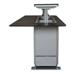 Elevato Smart Bar Table, Midnight Marble, 5.3 cu.ft fridge and freezer with Bluetooth control - BonPrix Électroménagers