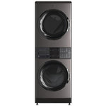 ELTE760CAT - LAUNDRY CENTERS - Electrolux - Stacked Washer/Dryer - Electric - Titanium - New - BonPrix Électroménagers