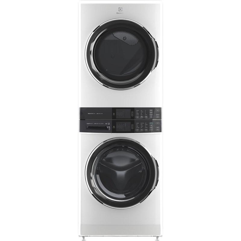 ELTE760CAW - LAUNDRY CENTERS - Electrolux - Stacked Washer/Dryer - Electric - White - Open Box - BonPrix Électroménagers