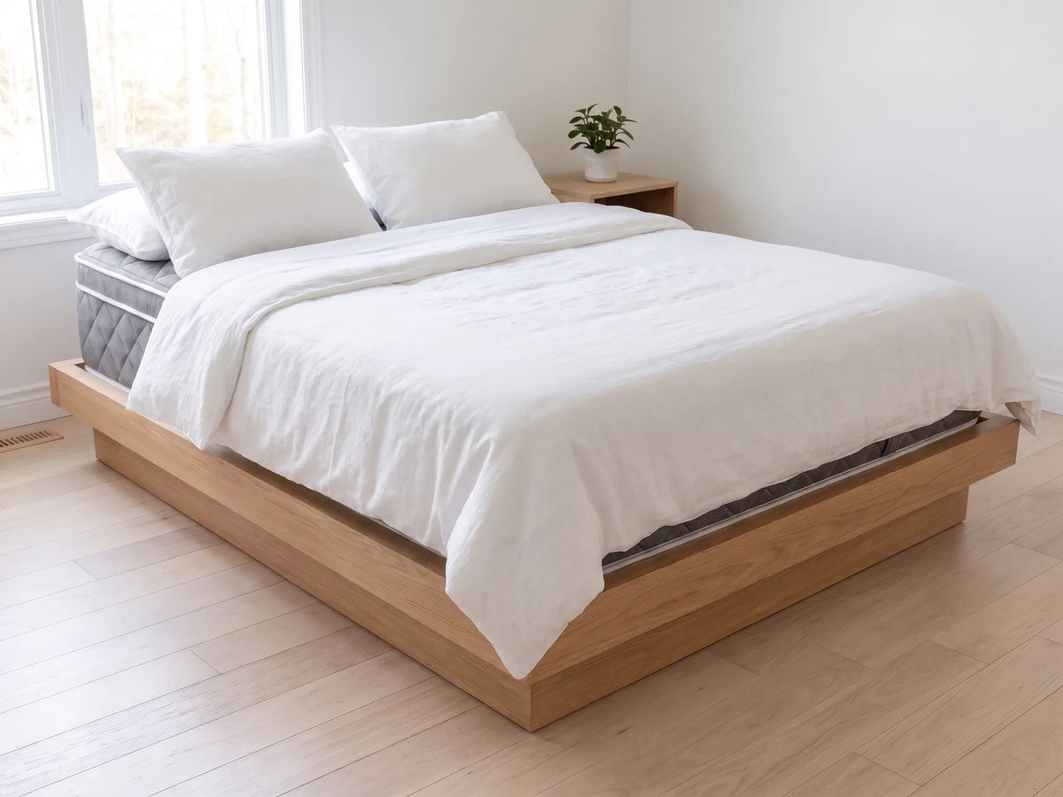 Matelas Bon Sommeil Essentiel, lit fait