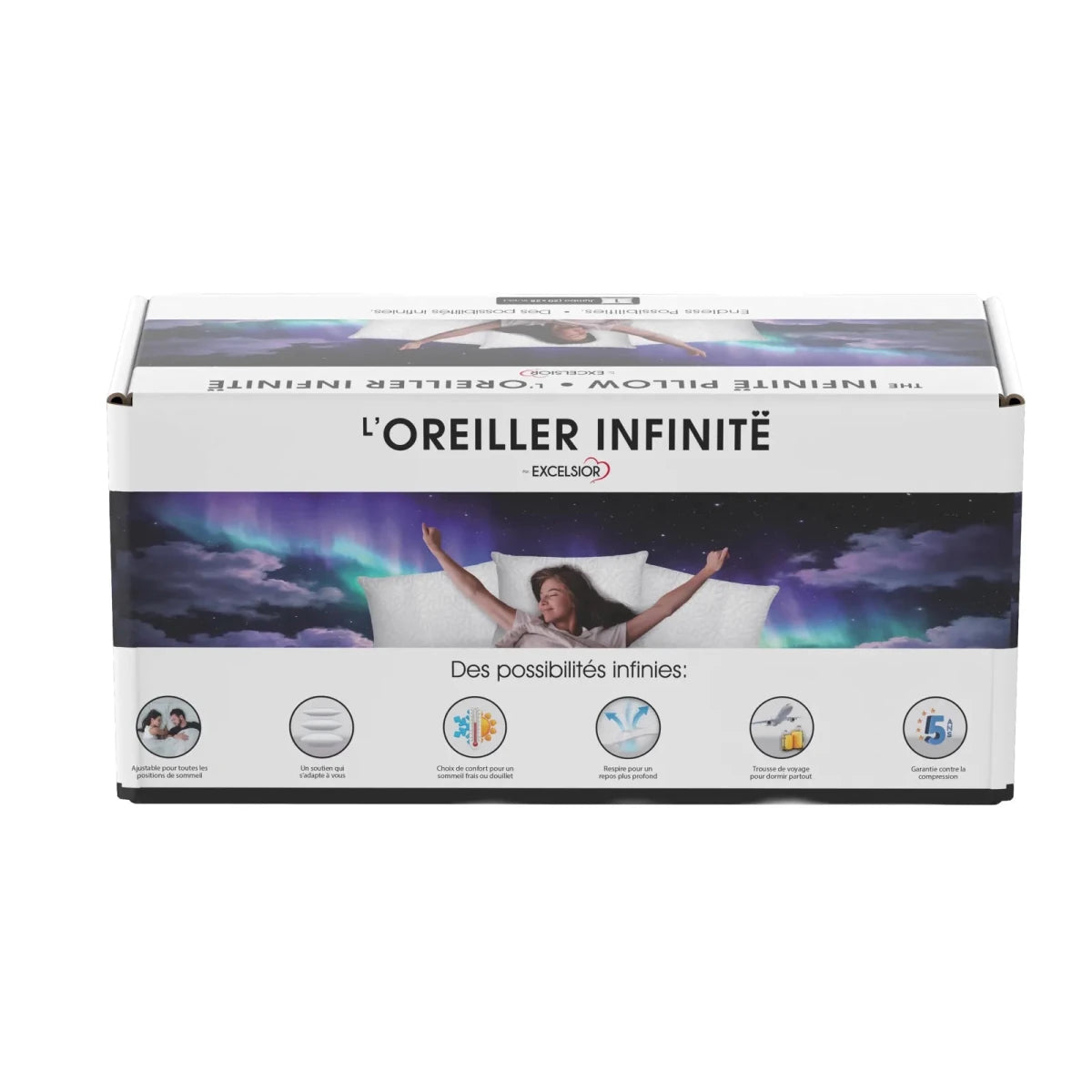Excelsior Infinitë Pillow – Bon Sommeil - BonPrix Électroménagers