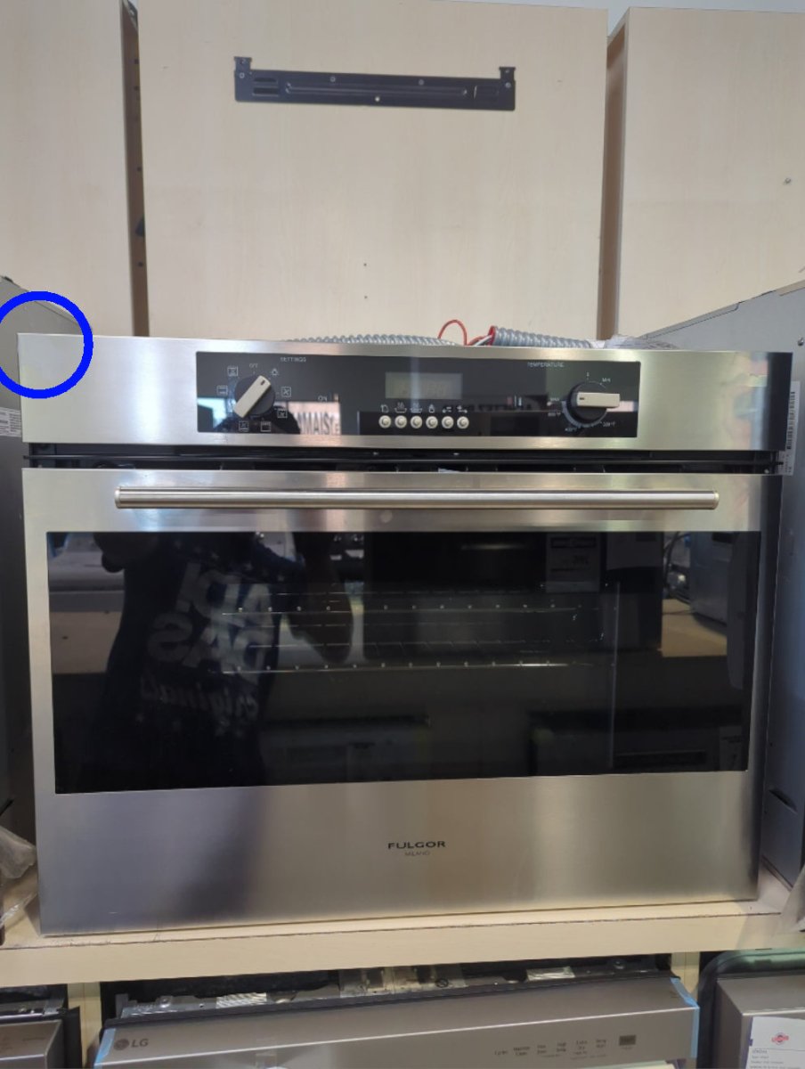 F1SM30S1 - WALL OVENS - Fulgor - Single Oven - Stainless Steel - Open Box - BonPrix Électroménagers