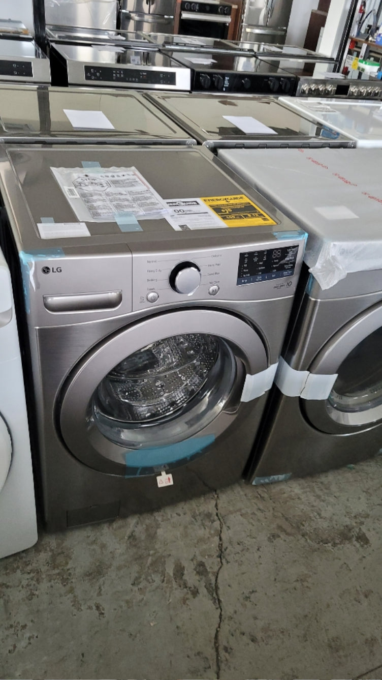 WM3400CV - LAVEUSES - LG - Chargement frontal - Acier graphite - Boîte Ouverte