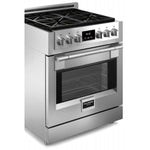 F6PDF304S1 - RANGES - Fulgor Milano - Dual Fuel - Stainless Steel - Open Box - BonPrix Électroménagers