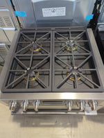 F6PDF304S1 - RANGES - Fulgor Milano - Dual Fuel - Stainless Steel - Open Box - BonPrix Électroménagers