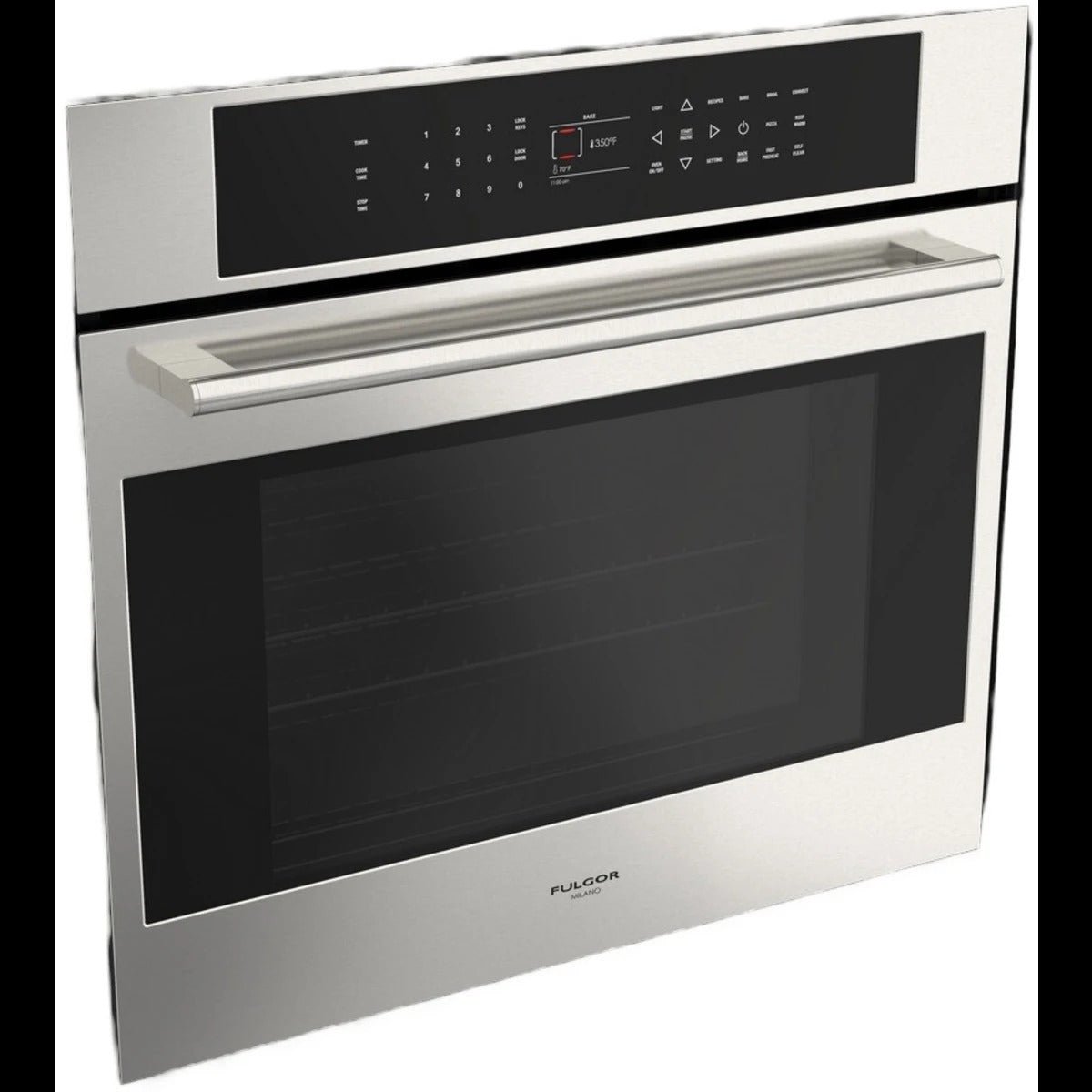 F7SP30S1 - WALL OVENS - Fulgor Milano - Single Oven - Stainless Steel - Open Box - BonPrix Électroménagers