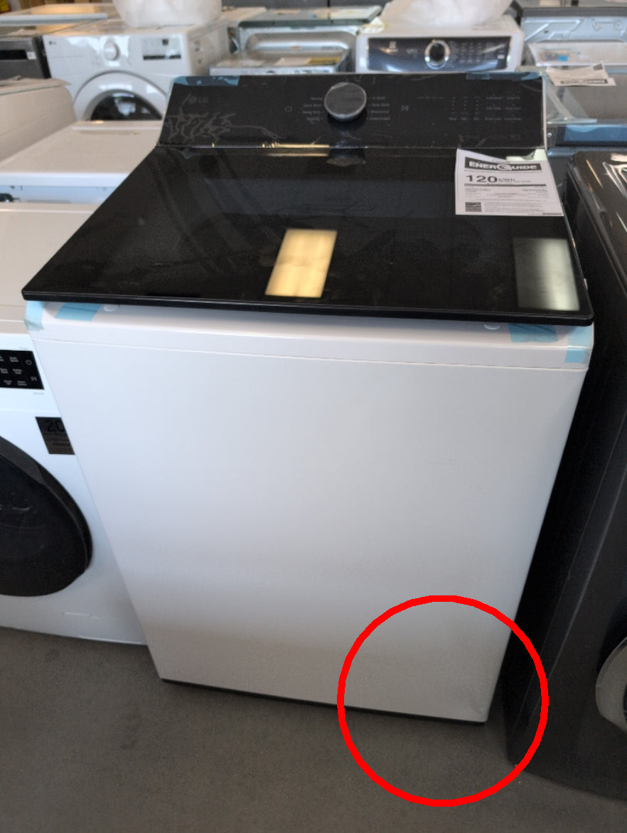 WT8400CW - WASHERS - LG - Top Loading - White - Open Box