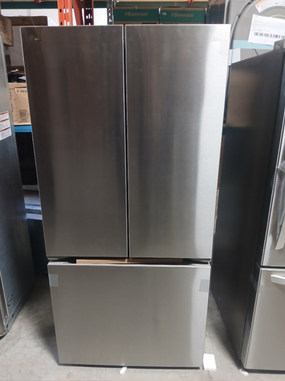 LF25S6200S - REFRIGERATORS - LG - French 3-Door - Stainless Steel - Open Box - BonPrix Électroménagers
