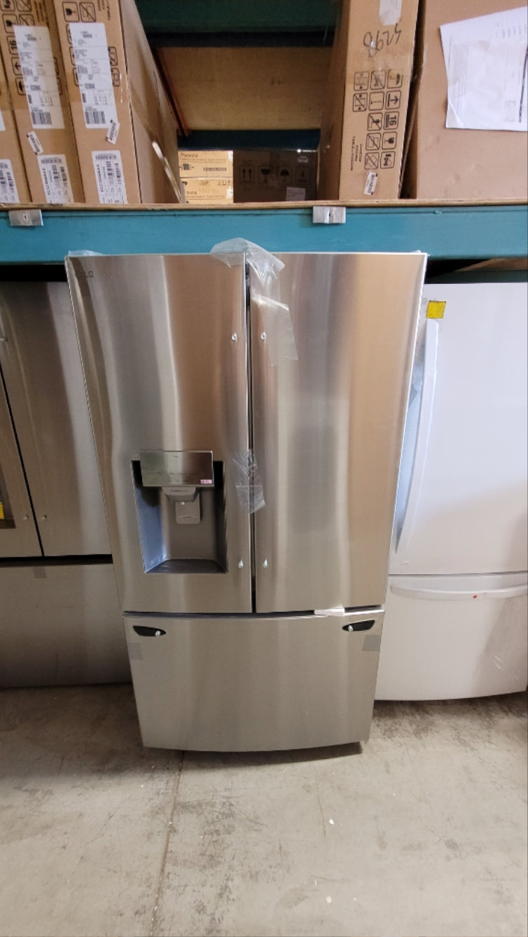 LRFS28XBS - REFRIGERATORS - LG - French 3-Door - Stainless Steel - Open Box