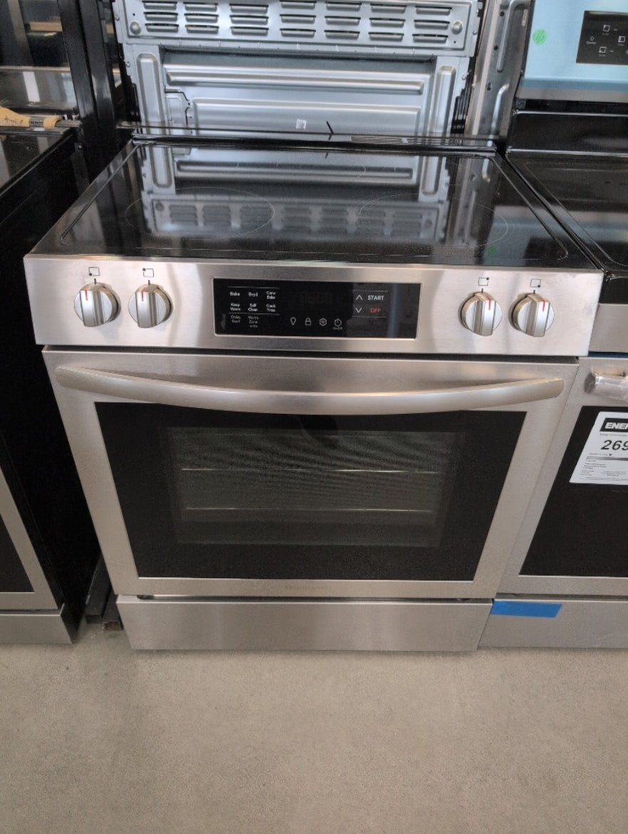 FCFE308CAS - RANGES - Frigidaire - Electric - Stainless Steel - Open Box - BonPrix Électroménagers