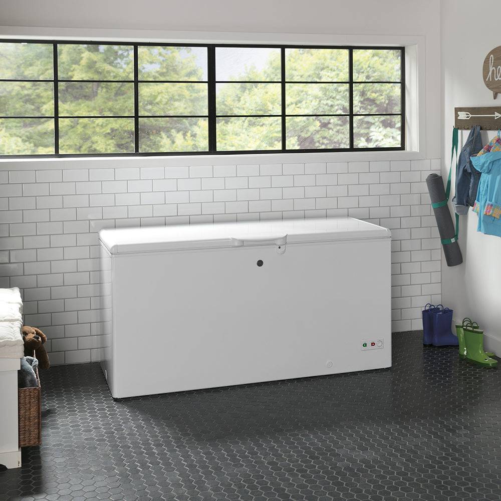 FCM16SLWW - FREEZERS - GE - White - Open Box - BonPrix Électroménagers