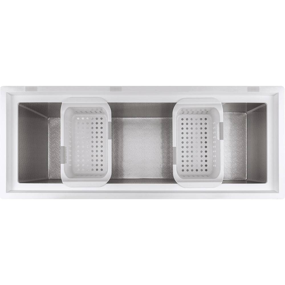 FCM16SLWW - FREEZERS - GE - White - Open Box - BonPrix Électroménagers