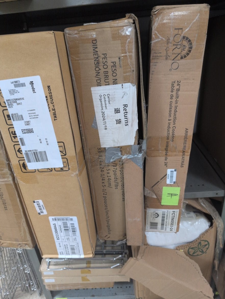 FCTIN0545 - 30 - COOKTOPS - Forno - Induction - Black - Open Box - BonPrix Électroménagers