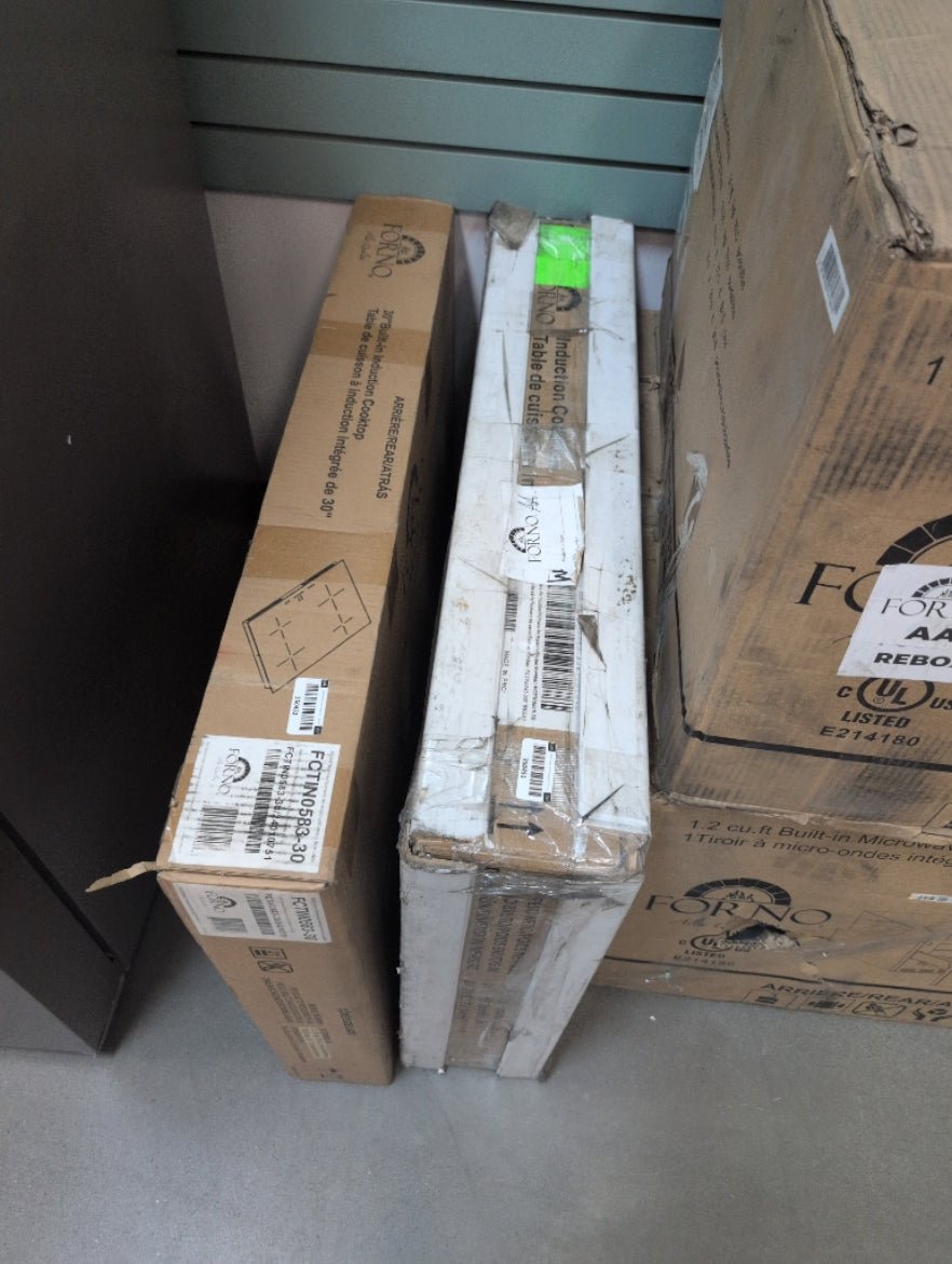 FCTIN0545 - 30 - COOKTOPS - Forno - Induction - Black - Open Box - BonPrix Électroménagers