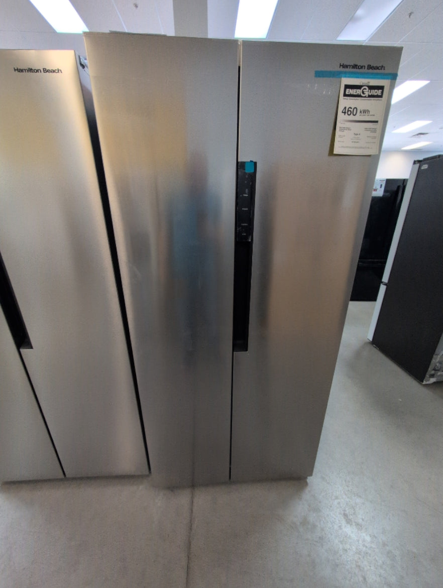 HBF-1558 - REFRIGERATORS - Hamilton Beach - Side by side - Stainless Steel - Open Box