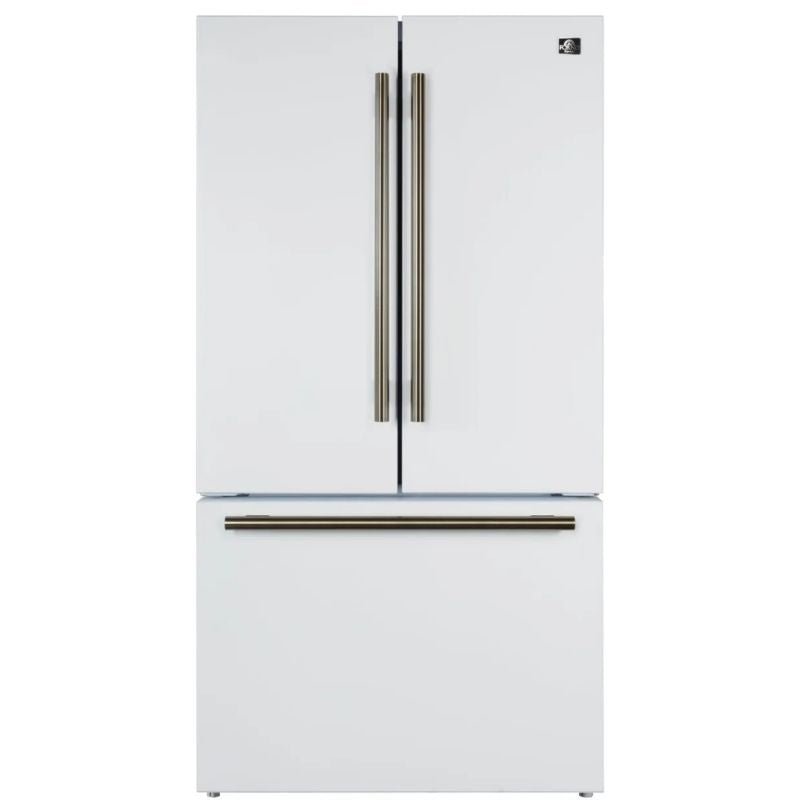 FFFFD178336WHT - REFRIGERATORS - Forno - French 3-Door - White - Open Box - BonPrix Électroménagers