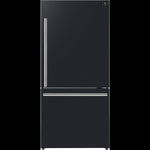 FFFFD1785 - 31BK - REFRIGERATORS - Forno - Bottom Freezer - Black Stainless - Open Box - BonPrix Électroménagers
