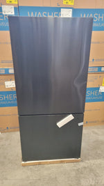 FFFFD1785 - 31BK - REFRIGERATORS - Forno - Bottom Freezer - Black Stainless - Open Box - BonPrix Électroménagers