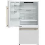 FFFFD1786 - 31WHT - REFRIGERATORS - Forno - Bottom Mount - White - Open Box - BonPrix Électroménagers